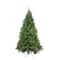 Northlight; Northlight 7.5ft. Pre-Lit Green Medium Pine Artificial Christmas Tree, Clear Lights; Category:Shop All Christmas Trees; Image:2